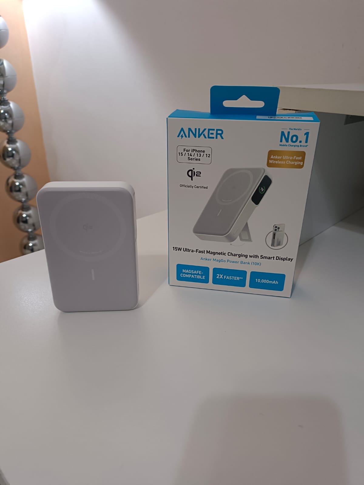 recensione anker Recensione Anker MagGo Power Bank : ricarica wireless ultra-rapida 15W